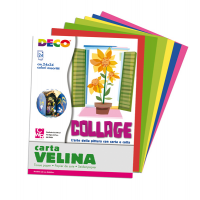 Album di carta velina - 24 x 34 cm - colori assortiti - 24 fogli - Deco - 706/24 - 8004957008227 - DMwebShop