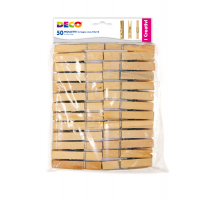 Molletta in legno - 72 x 10 mm - CWR - busta 50 pezzi - Deco - 11689 - 8004957116892 - DMwebShop