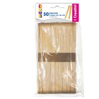 Stecca in legno - 18 x 150 mm - CWR - conf. 50 pezzi - Deco - 11690 - 8004957998191 - DMwebShop