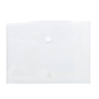 Busta a tasca con chiusura in velcro - PPL - 24 x 32 cm - trasparente - conf. 5 pezzi - Exacompta - 56421E - 3130630564218 - DMwebShop