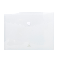 Busta a tasca con chiusura in velcro - PPL - 24 x 32 cm - trasparente - conf. 5 pezzi - Exacompta - 56421E - 3130630564218 - DMwebShop