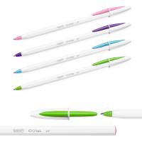 Penna a sfera Cristal Up con cappuccio - punta media 1,2 mm - fun - conf. 20 pezzi - Bic - 950446 - 3086123498341 - DMwebShop