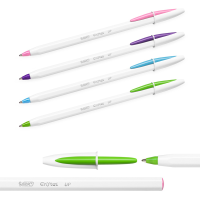 Penna a sfera Cristal Up con cappuccio - punta media 1,2 mm - fun - conf. 20 pezzi - Bic - 950446 - 3086123498341 - DMwebShop