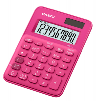 Calcolatrice da tavolo - MS-7UC - 10 cifre - big display - fucsia - Casio MS-7UC-RD-W-EC