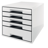 Cassettiera Drawer Cabinet Cube 5 - 28,7 x 27 x 36,3 cm - bianco - Leitz - 52531001 - 4002432115495 - DMwebShop