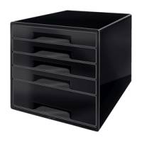 Cassettiera Drawer Cabinet Cube 5 - nero - Leitz - 52531095 - 4002432115501 - DMwebShop