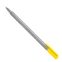 Penna Fineliner triplus - tratto 0,3 mm - giallo - conf. 10 pezzi - Staedtler - 334-1 - 4007817334171 - DMwebShop