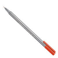 Penna Fineliner triplus - tratto 0,3 mm - rosso - conf. 10 pezzi - Staedtler - 334-24 - 4007817330074 - DMwebShop