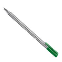 Penna Fineliner triplus - tratto 0,3 mm - verde prato - conf. 10 pezzi - Staedtler - 334-52 - 4007817330098 - DMwebShop
