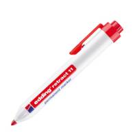 Marcatore permanente 11 Retract - punta conica - 1,5 - 3 mm - rosso - Edding - 4-11002 - 4004764869510 - DMwebShop