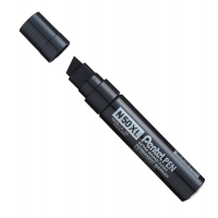 Marcatore permanente N50XL - punta scalpello - nero - Pentel - N50XL-A - 884851030016 - DMwebShop