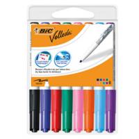 Pennarello Whiteboard Marker Velleda 1741 - punta tonda - 1,4 mm - colori assortiti - astuccio 8 pezzi - Bic - 503844 - 3086120017484 - DMwebShop