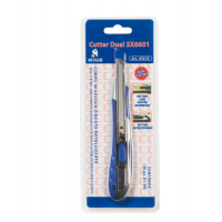Cutter Dual System SX 6601 - larghezza lama 9 mm - Artiglio - Iternet 4321B
