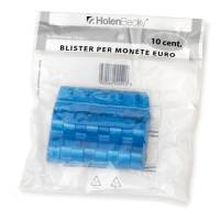 Portamonete - PVC - 10 cent - blu - blister 20 pezzi - Holenbecky - 8003/20 - 8028422680039 - DMwebShop