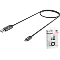 USB 3.1 Duo Lightning Charge - Nero - 32 Gb - Emtec - ECMMD32GT753A - 3126170157546 - DMwebShop