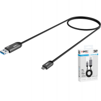 USB 3.1 Duo Micro-Usb Charge - Nero - 32 Gb - Emtec - ECMMD32GT753B - 3126170157669 - DMwebShop