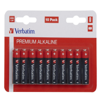 Blister 10 Pile alkaline Stilo AA - Verbatim - 49875 - 023942498759 - DMwebShop