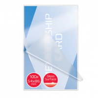 Pouches per plastificazione - credit card - 54 x 86 mm - 2 x 250 micron - conf. 100 pezzi - Gbc - 3740430 - 033816030756 - DMwebShop