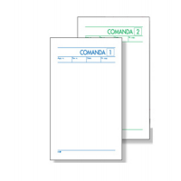 Blocco comande a 7 tagliandi - 10 x 22 cm - 25 x 2 cm - 25 fogli x 2 copie autoricalcanti - conf. 5 pezzi - BM - 0100423 - 8008234004230 - DMwebShop
