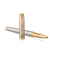 Roller IM Premium Grey Metal ChiselLED - punta M - Parker 1931686