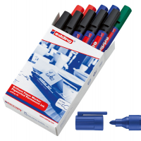 Marcatore a base d'acqua 30 - punta tonda - 1,5 - 3 mm - colori assortiti - scatola 10 pezzi - Edding - 4-30 999 - 4004764825929 - DMwebShop