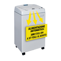 Distruggidocumenti AF.1 C4 - a frammenti - automatico - 135 lt - Kobra - 99.934 - DMwebShop