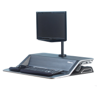 Postazione di lavoro Sit Stand Lotus - nero - Fellowes - 0007901 - 50043859716369 - DMwebShop