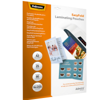Pouches Admire Easyfold - A3 - cordonate - scatola 25 pezzi - Fellowes - 5602001 - 43859730865 - DMwebShop