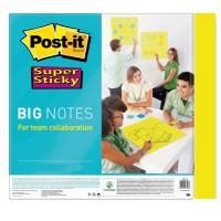Blocco di fogli Super Sticky Big Notes - BN11-EU - 279 x 279 mm - giallo neon - 30 fogli - Post-it - 7100135782 - 76308931971 - DMwebShop