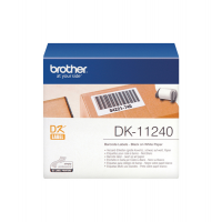 Etichette adesive 600 - 102 x 51 mm - nero-bianco - Brother - DK-11240 - 4977766646321 - DMwebShop