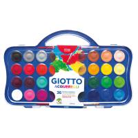 Pastiglie Acquerelli - Ø 30 mm - 36 pastiglie - Giotto - 353600 - 8000825353734 - DMwebShop