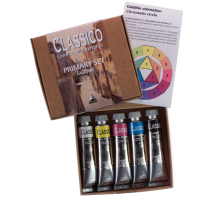 Colori a olio extrafini Primary Set - 20 ml - colori primari (nero, bianco inclusi) - set 5 pezzi - Maimeri - M0398049 - 8032810169860 - DMwebShop