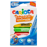 Temperello - colori assortiti - astuccio 6 temperelli - Carioca - 42739 - 8003511427399 - DMwebShop