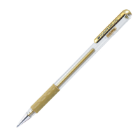 Roller gel Hybrid Grip - punta 0,8 mm - oro - conf. 12 pezzi - Pentel - K118-X - 3474377923106 - DMwebShop