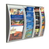 Espositore da parete Quick Fit System - 4 tasche A4 orizzontali - grigio - Paperflow - K540605 - 3660141133417 - DMwebShop