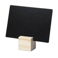 Supporti wood per targhette - 6 targhette incluse - set 12 pezzi - Securit - TAG-HLD-TE - 8719075283240 - DMwebShop