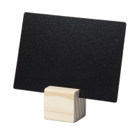 Supporti wood per targhette - 6 targhette incluse - set 12 pezzi - Securit - TAG-HLD-TE - 8719075283240 - DMwebShop