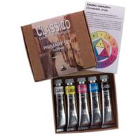 Colori a olio extrafini Primary Set 20 ml colori primari nero bianco inclusi set 5 pezzi - 18310