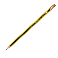 Matita in grafite Noris - gradazione HB - con gommino - conf. 12 pezzi - Staedtler - 122HB - 4007817106365 - DMwebShop
