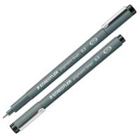 Pennarello Pigment Liner 308 - nero - 0,3 mm - conf. 10 pezzi - Staedtler - 308 03-9 - 4007817330418 - DMwebShop