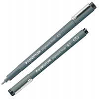 Pennarello Pigment Liner 308 - nero - 0,5 mm - conf. 10 pezzi - Staedtler - 308 05-9 - 4007817330432 - DMwebShop