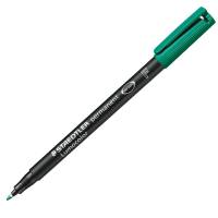 Pennarello Lumocolor Permanent 318 - punta 0,6 mm - verde - conf. 10 pezzi - Staedtler - 318-5 - 4007817304334 - DMwebShop