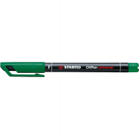 Pennarello OHPen universal permanente 842 - punta fine 0,7 mm - verde - Stabilo - 842/36 - 4006381119047 - DMwebShop