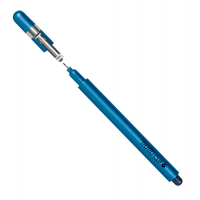 Pennarello clip - 0,3 mm - blu - conf. 12 pezzi - Tratto - 803801 - 8000825802218 - DMwebShop