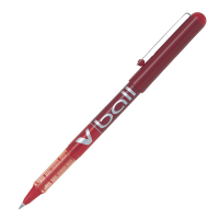 Roller V Ball - punta 0,5 mm - rosso - Pilot - 011212 - 4902505085413 - DMwebShop