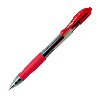 Penna Roller gel a scatto G-2 - punta 0,7 mm - rosso - Pilot 001522