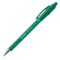 Penna a sfera a scatto Flexgrip Ultra - punta 1 mm - verde - conf. 12 pezzi - Papermate - S0190453 - 8008285096178 - DMwebShop