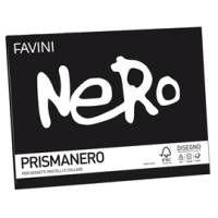 Album Prismanero - 24 x 33 cm - 10 fogli - 128 gr - monoruvido - conf. 20 pezzi - Favini - A12A244 - 8007057209112 - DMwebShop