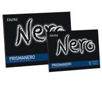 Album Prismanero - 24 x 33 cm - 10 fogli - 128 gr - monoruvido - Favini A12A244