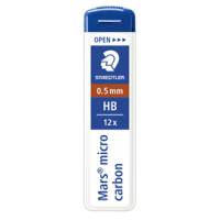 Astuccio 12 Mine Mars Micro mina 0,5 mm - gradazione HB - conf. 12 pezzi - Staedtler - 250 05-HB - 4007817213599 - DMwebShop